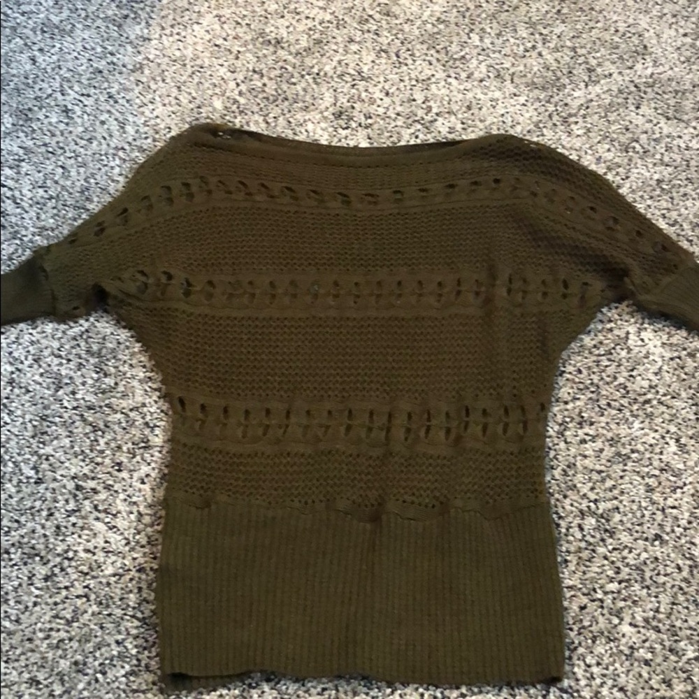 Cute green see through shirt